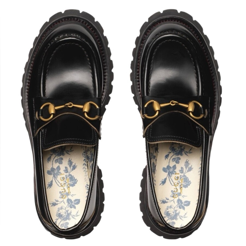 Gucci
Horsebit Lug Sole Leather Loafer - Picture 2 of 12